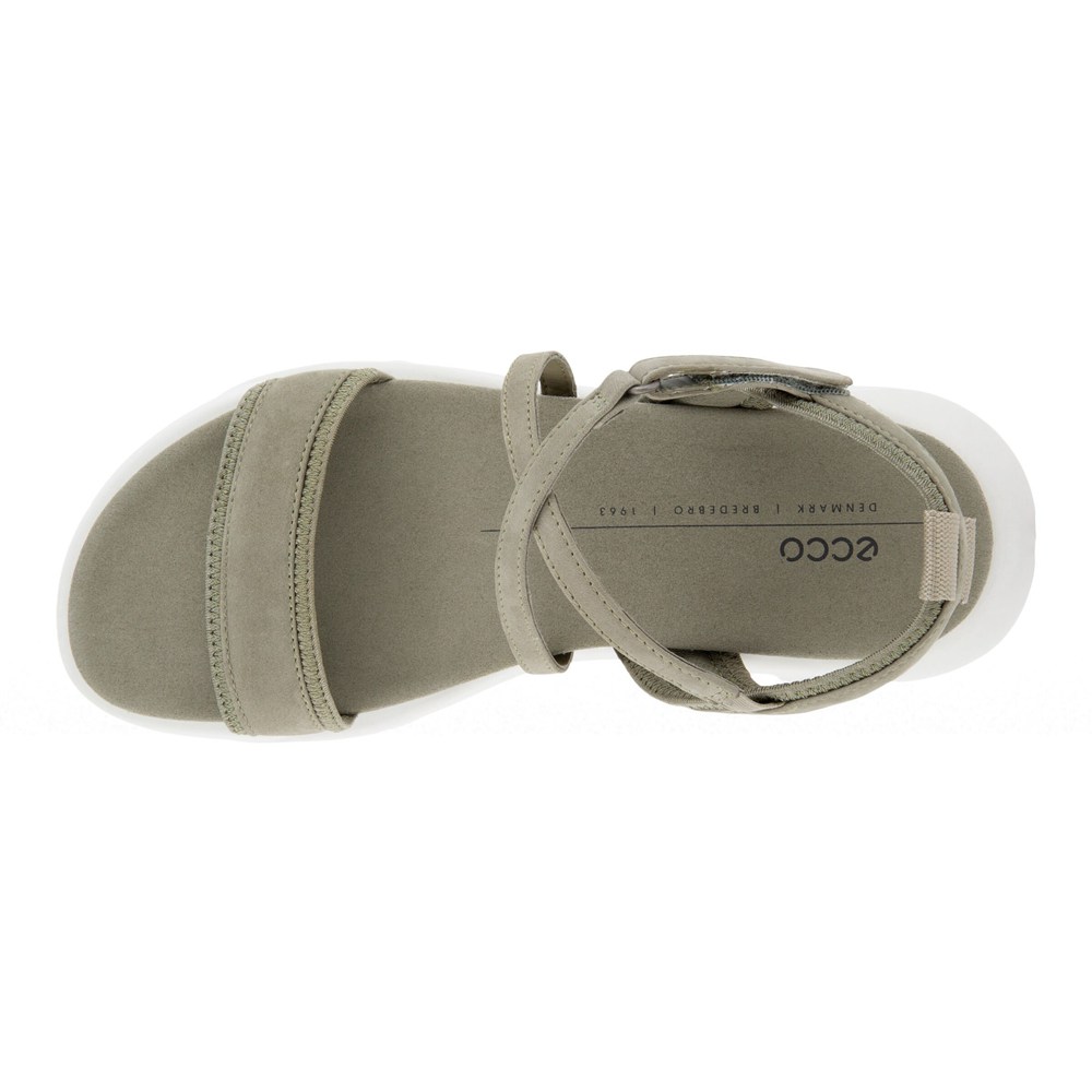 ECCO Womens Sandals Grey - Chunky - XIQ-038251